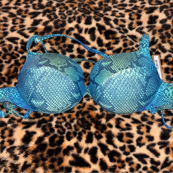 SKIMS SIGNATURE SWIM
ULTIMATE PUSH-UP
TIE BACK BIKINI TOP - Picture 2 of 6